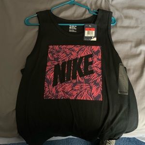 Nike black tank top new!